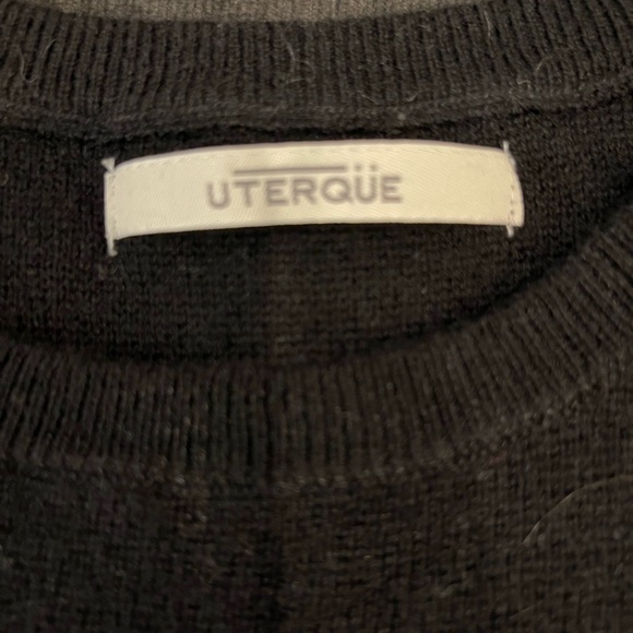 Black Ruffled Sweater, size S, excellent used condition - Picture 6 of 8